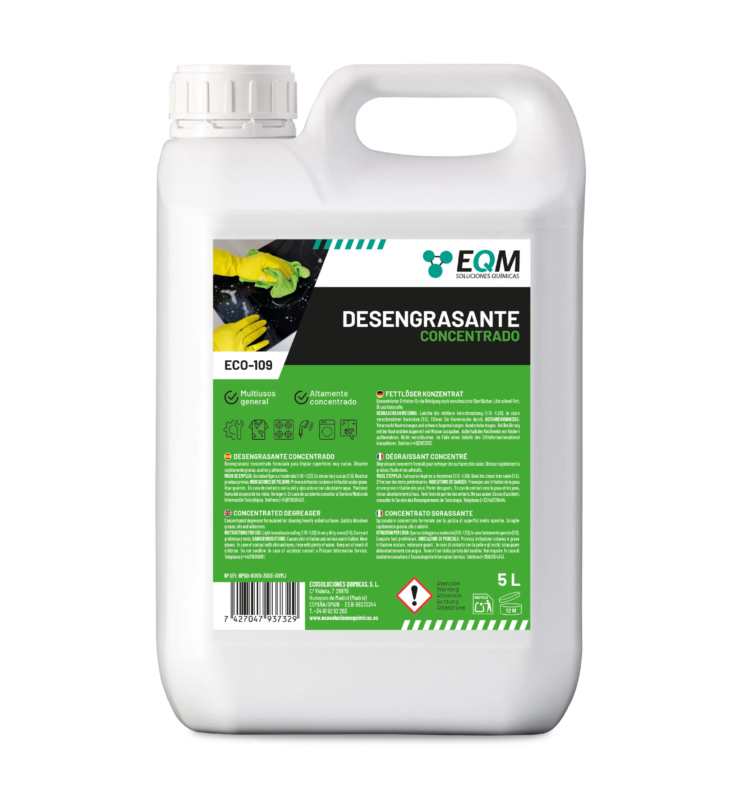 Dégraissant concentré