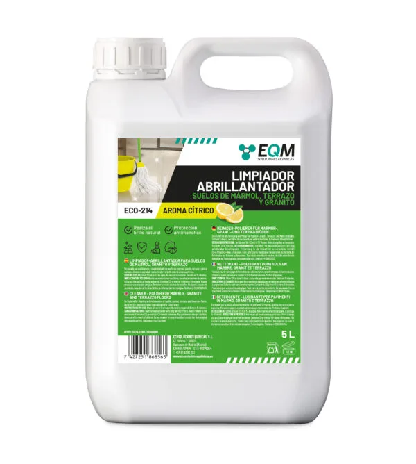 Limpiador - Abrillantador para Suelos de Mármol, Terrazo y Granito