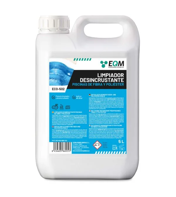 Limpiador Desincrustante Piscinas Poliester/Fibra