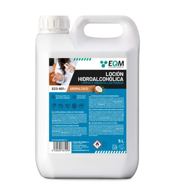 Loción Hidroalcohólica para Manos aroma Coco